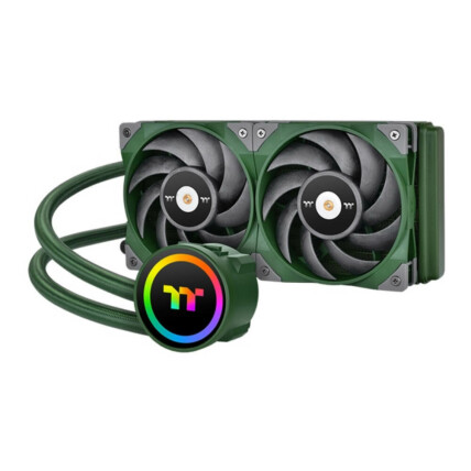 Water Cooler Thermaltake Toughliquid 240 ARGB Sync Racing Green ALL-IN-ONE - CL-W319-PL12RG-A