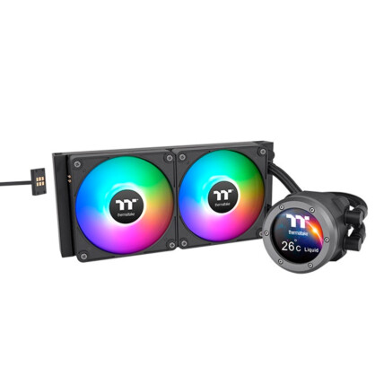 WATER COOLER TT TH280 V2 ULTRA EX ARGB SYNC BLACK ALL-ONE 2*140MM CL-W416-PL14SW-A