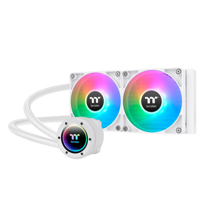 Water Cooler Thermaltake TH240 V2 ARGB SYNC Snow - CL-W364-PL12SW-A