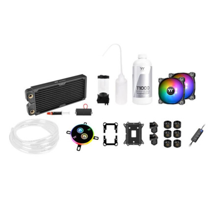 Kit de Resfriamento Liquido Pacific C240 DDC Soft Tube Thermaltake - CL-W249-CU12SW-A