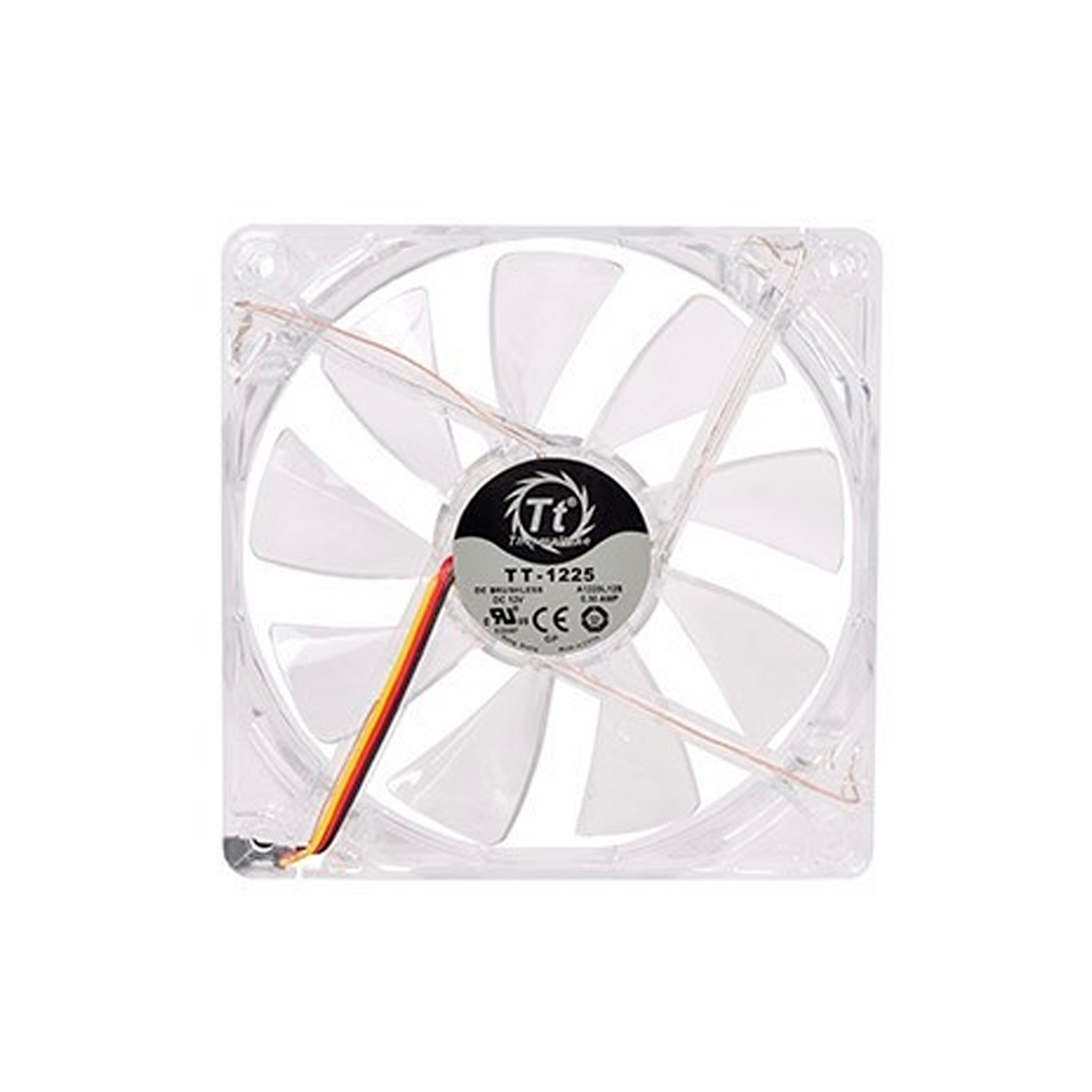 FAN TT PURE 12 TRANSPARENTE C/LED BLUE 1000RPM CL-F012-PL12BU-A