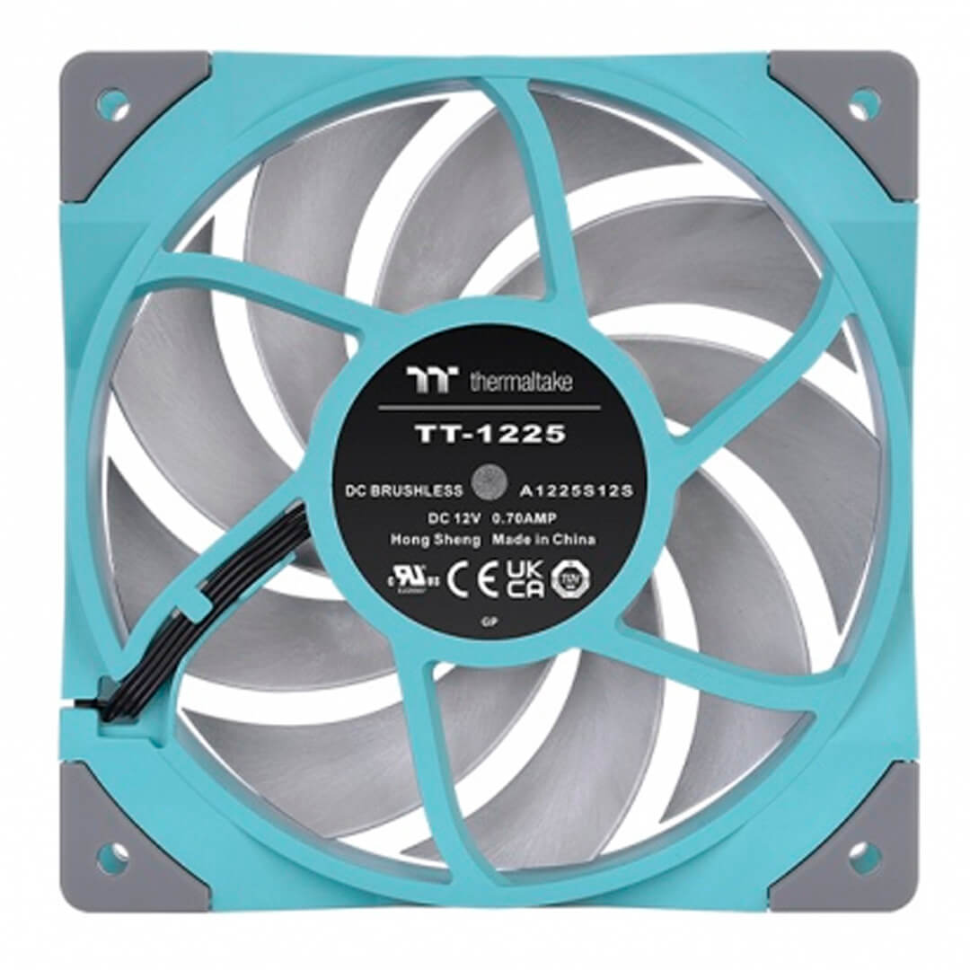 Fan Toughfan 12 120mm Turquoise Thermaltake - CL-F117-PL12TQ-A