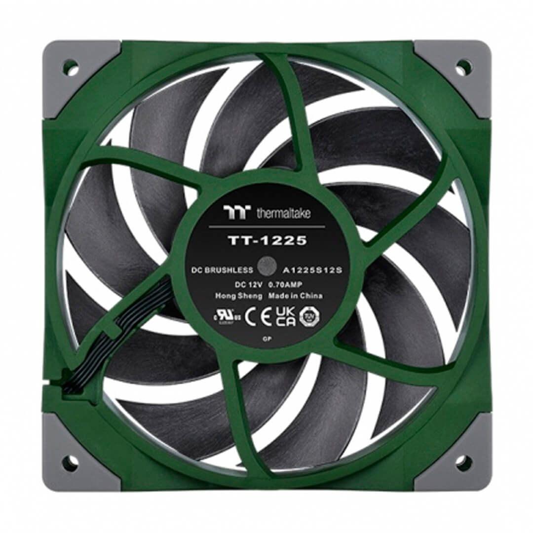 Fan Toughfan 12 120mm Racing Green Thermaltake - CL-F117-PL12RG-A