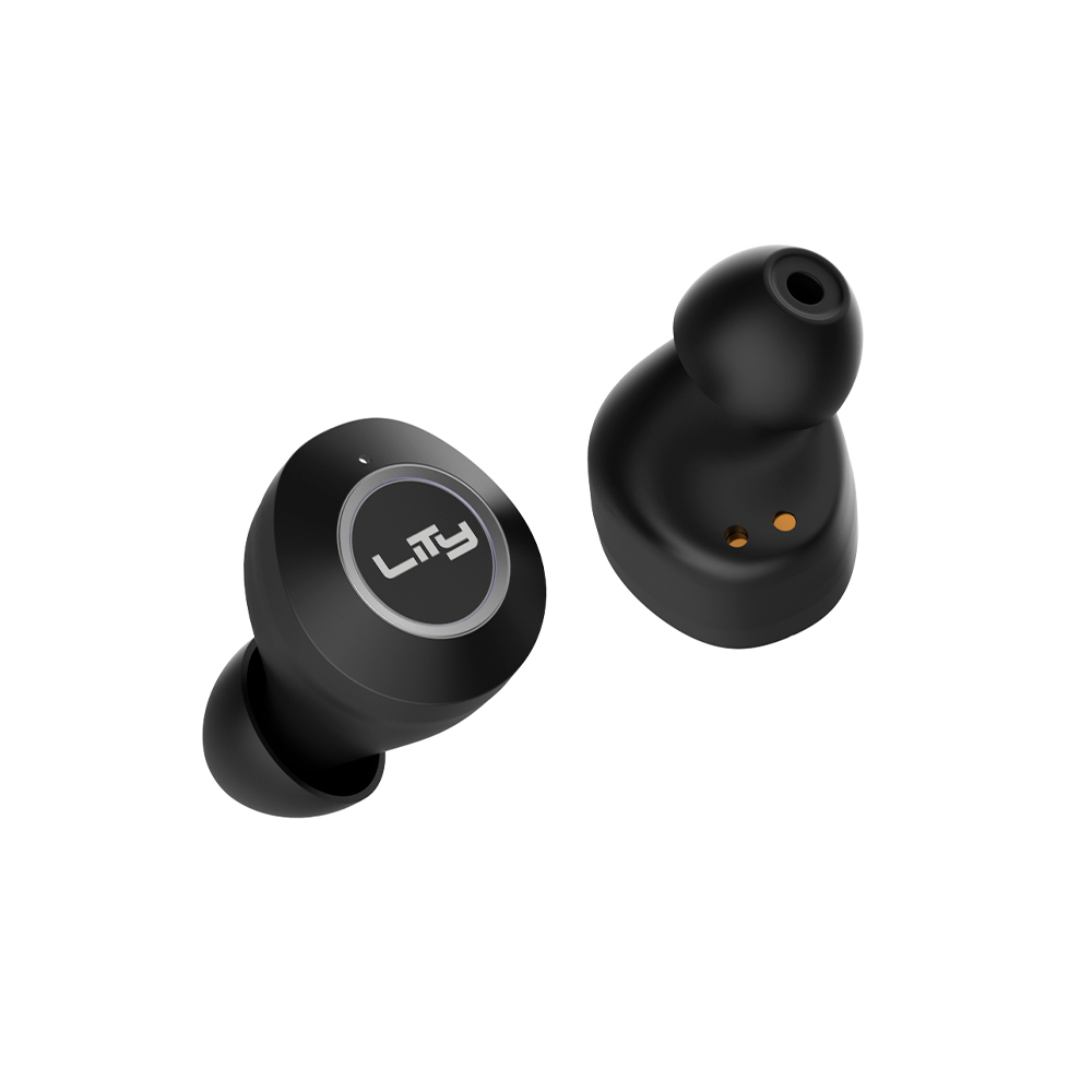 FONE DE OUVIDO TWS BLUETOOTH 34H BUDS COLORS PRETO LITY T14P