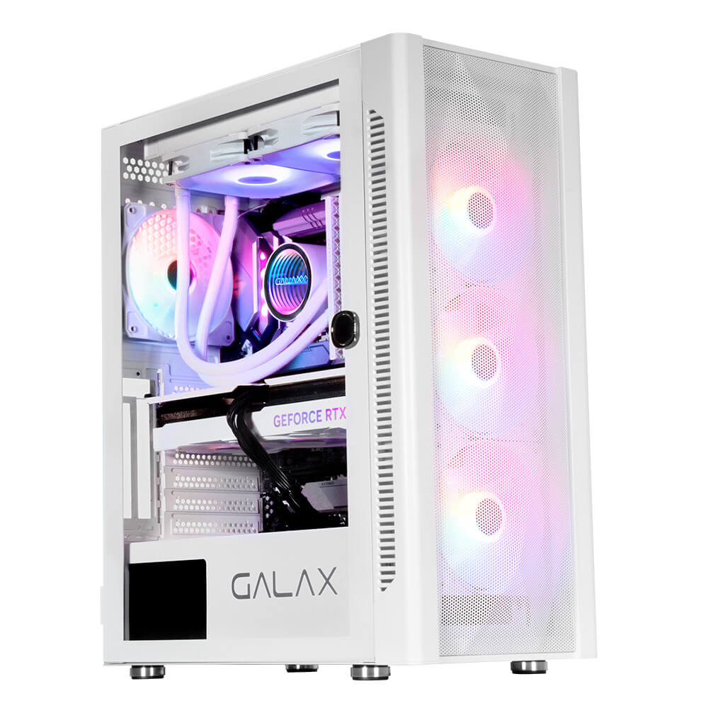 Gabinete Galax Revolution-06 Branco - G-CGG6AGWA4B0-GLXG
