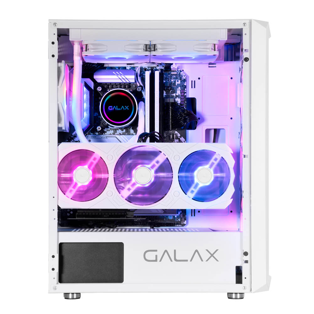 Gabinete Galax Revolution-07 Branco - G-CGG7AGWA4B0-GLXG