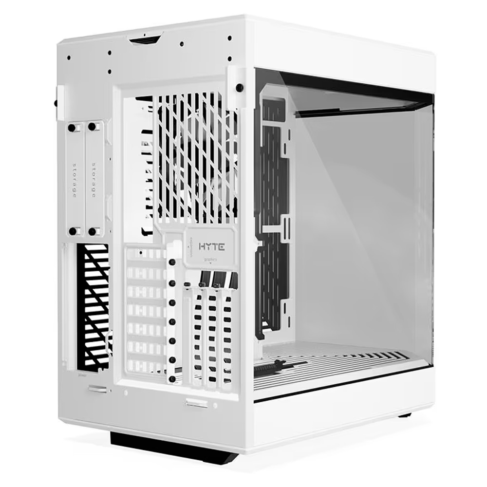 Gabinete Hyte Y60 White Mid Tower com 3 fans - CS-HYTE-Y60-WW