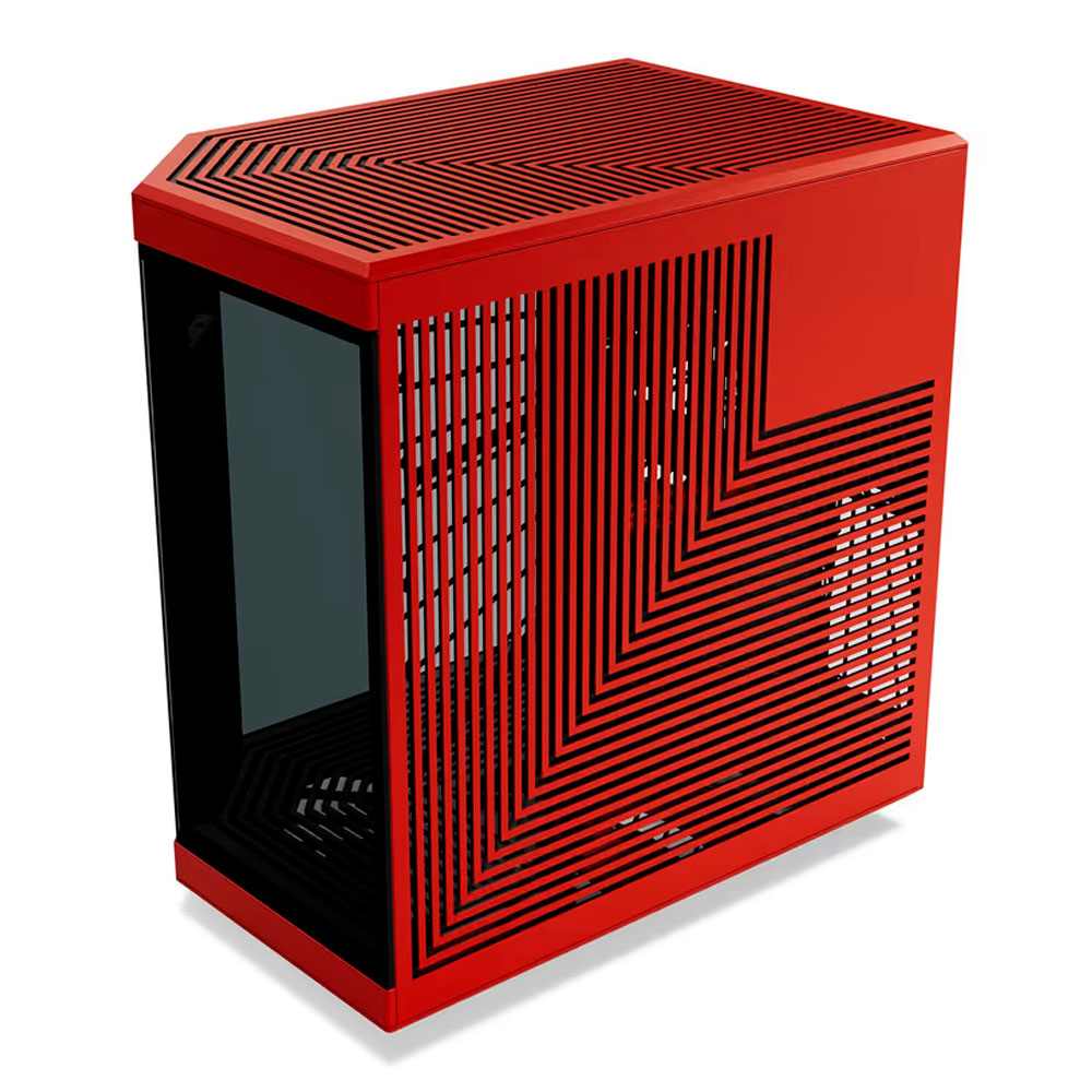 Gabinete Hyte Y70 Touch Infinite Black Cherry Mid Tower com Display Touch 14.5 - CS-HYTE-Y70TI-RB