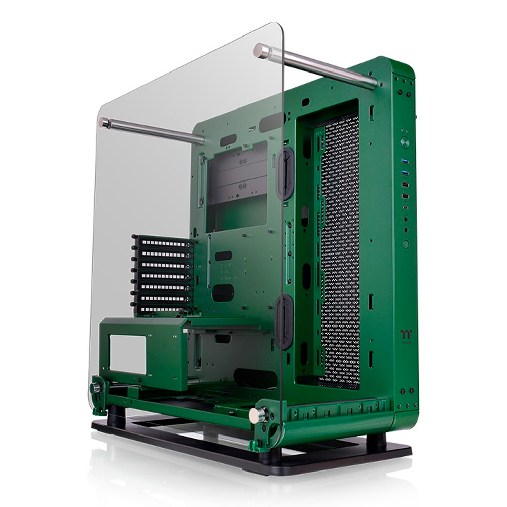 Gabinete Thermaltake Core P6 TG Racing Green Mid Tower - CA-1V2-00MCWN-00