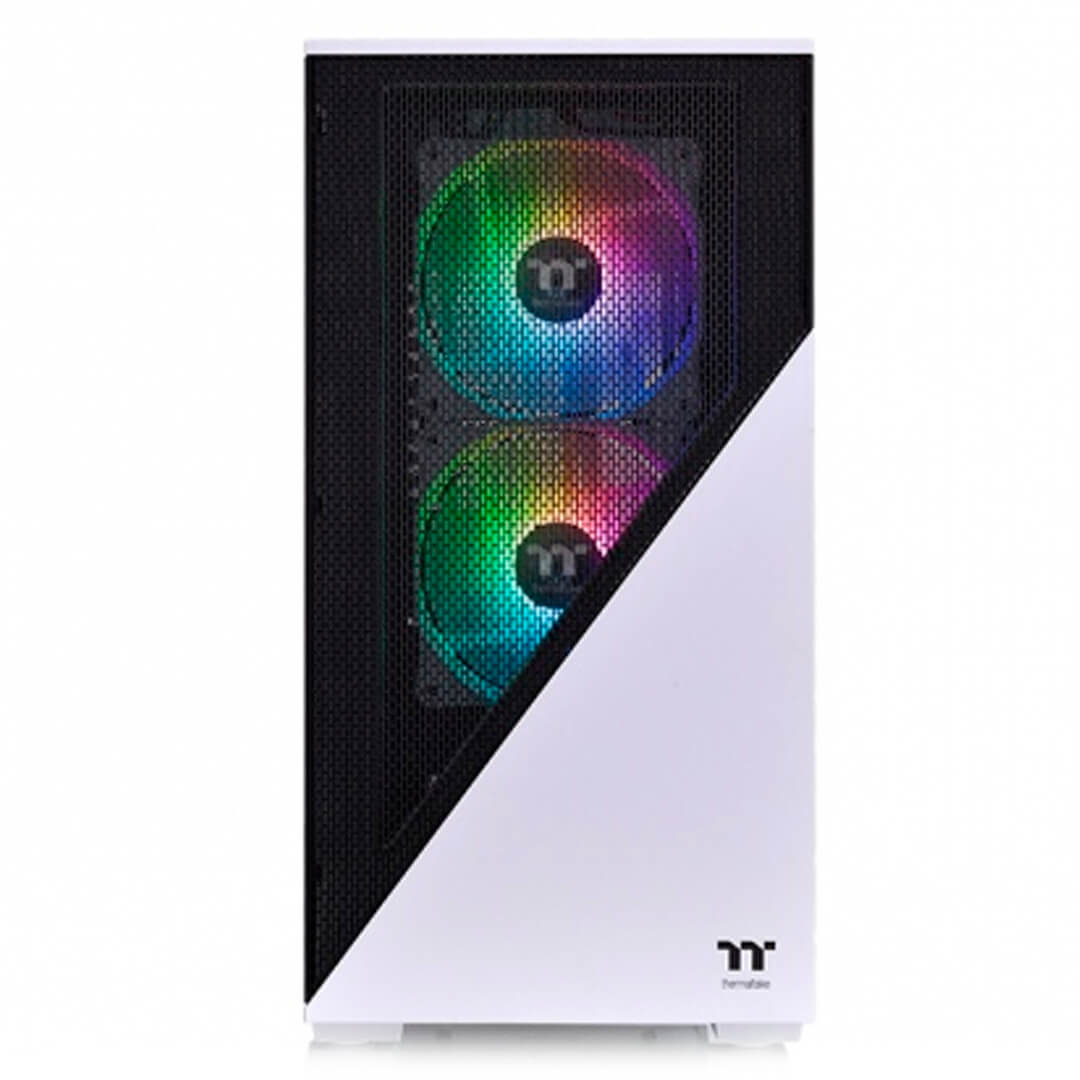Gabinete Thermaltake Divider 170 TG ARGB Snow Mid Tower - CA-1S4-00S6WN-00