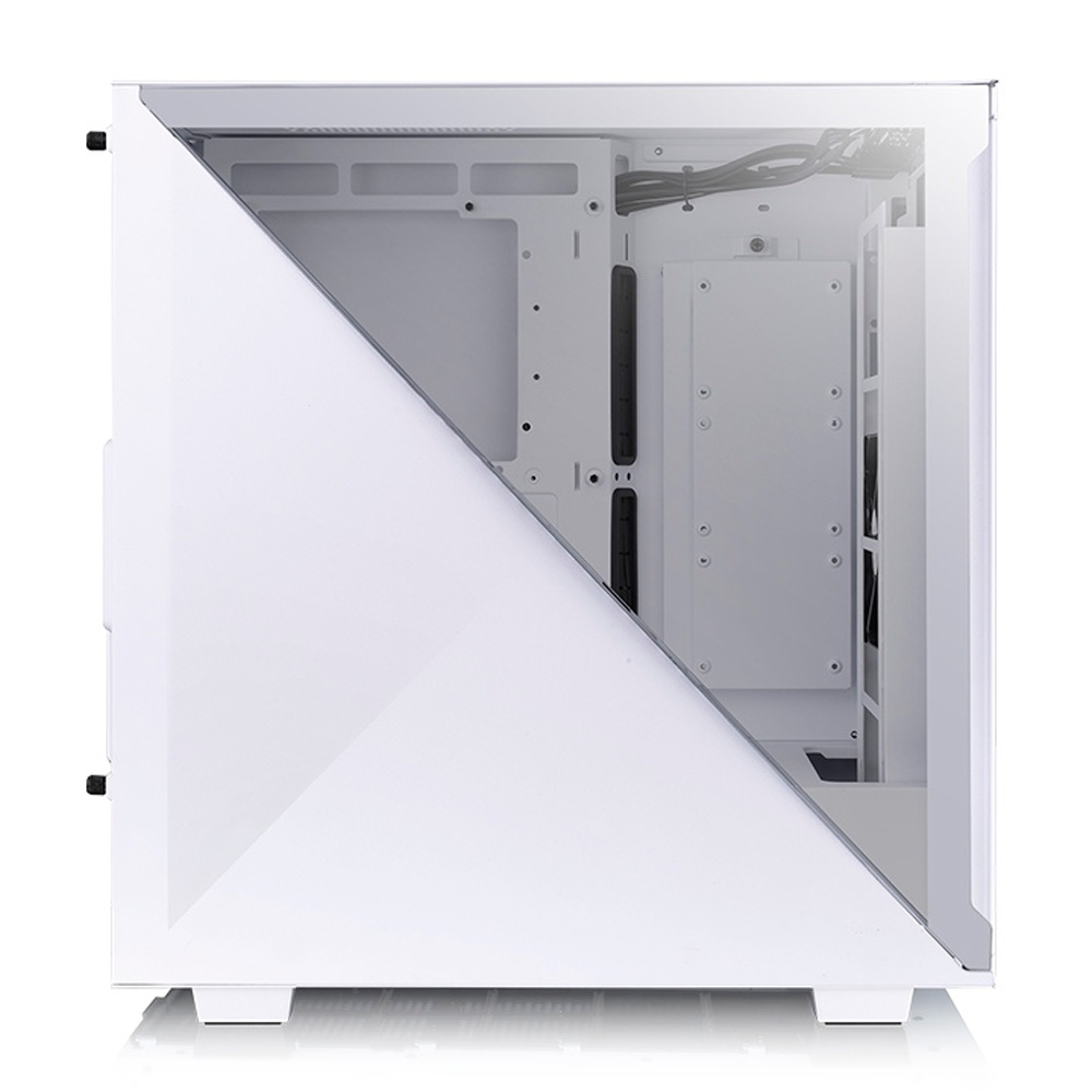 GABINETE TT DIVIDER 300 TG MID TOWER AIR SNOW 1*TEMPGLASS/2*120MM STD CA-1S2-00M6WN-02