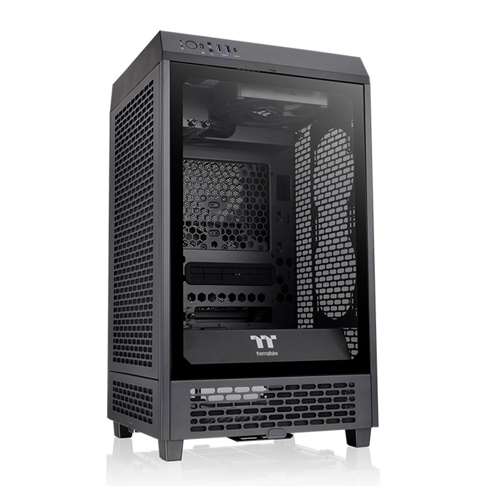 Gabinete Thermaltake The Tower 200 Black Mini Tower - CA-1X9-00S1WN-00