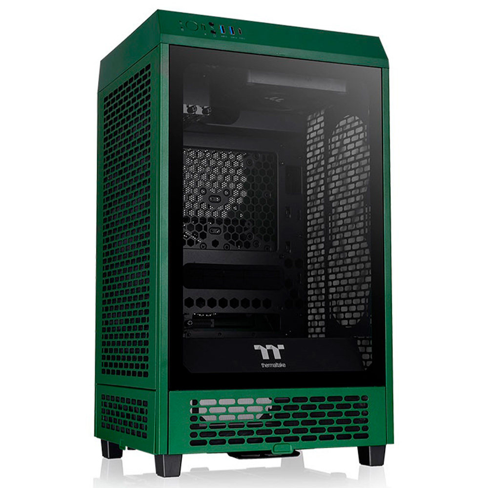 Gabinete Thermaltake The Tower 200 Racing Green Mini Tower - CA-1X9-00SCWN-00