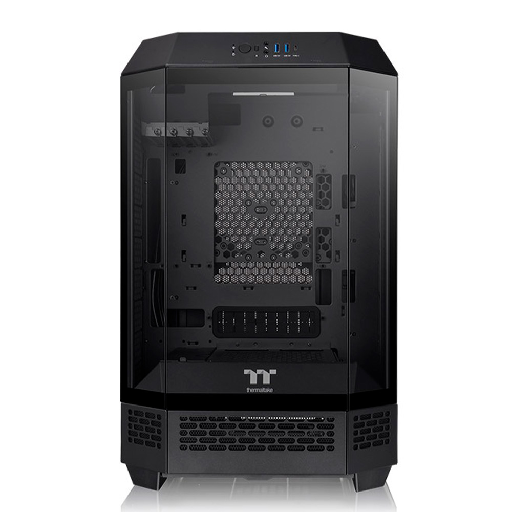 Gabinete Thermaltake The Tower 300 Black Micro Tower - CA-1Y4-00S1WN-00
