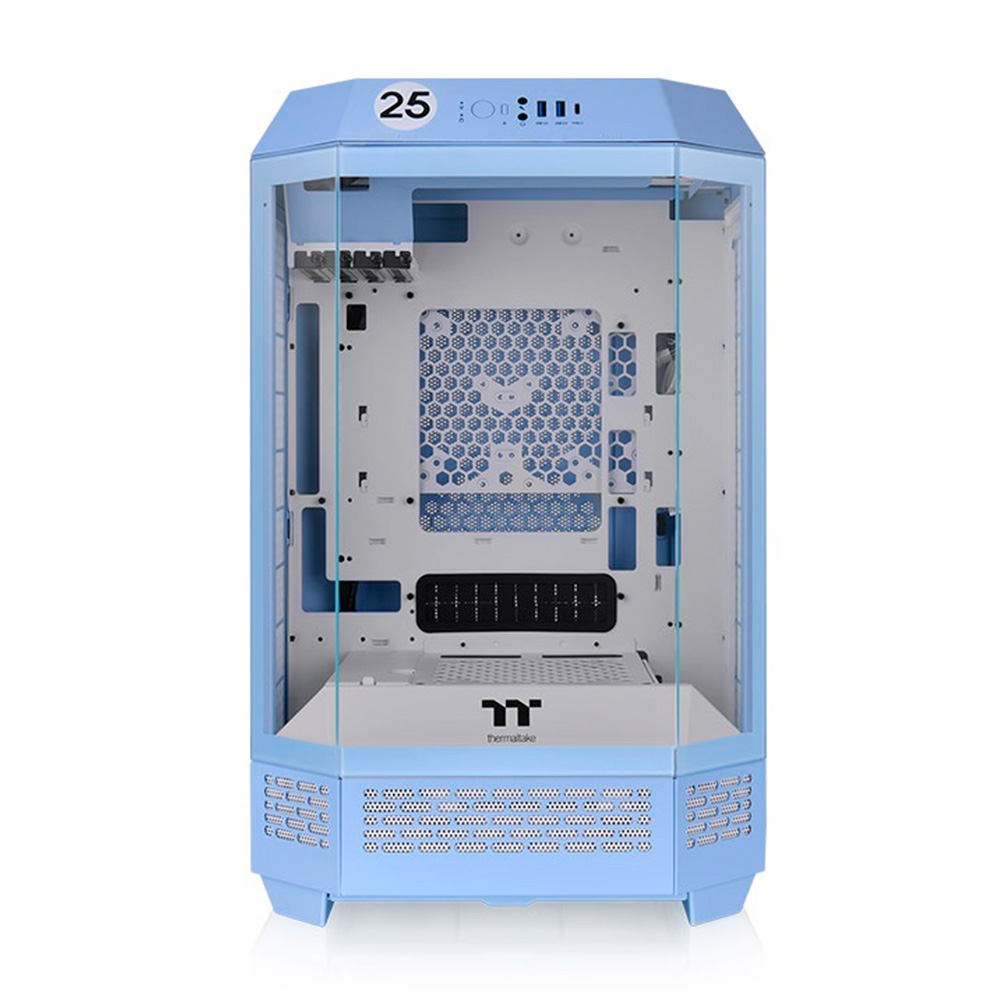 Gabinete Thermaltake The Tower 300 Hydrangea Blue Micro Tower - CA-1Y4-00SFWN-00