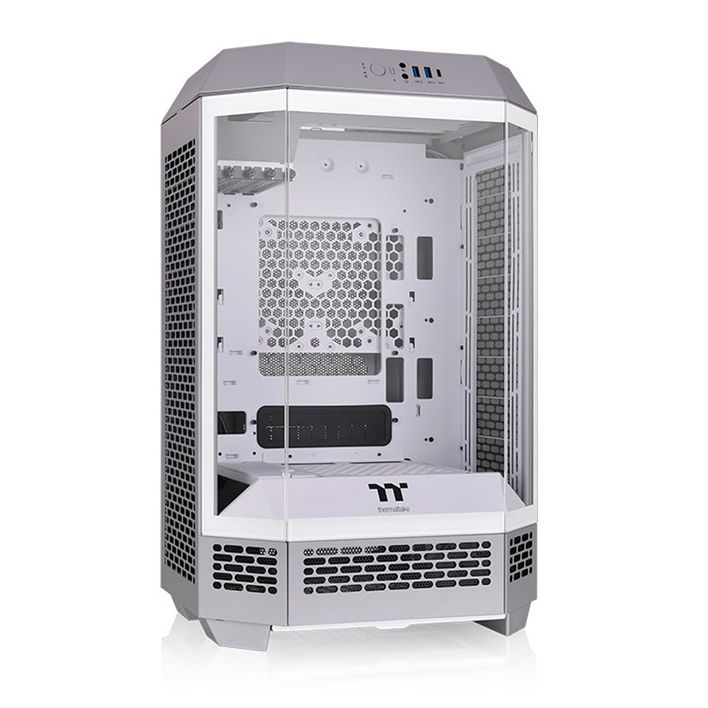 GABINETE TT THE TOWER 300 MICRO TOWER LIMESTONE 3*TEMPGLASS/2*140MM CT WHITE CA-1Y4-00SIWN- 00