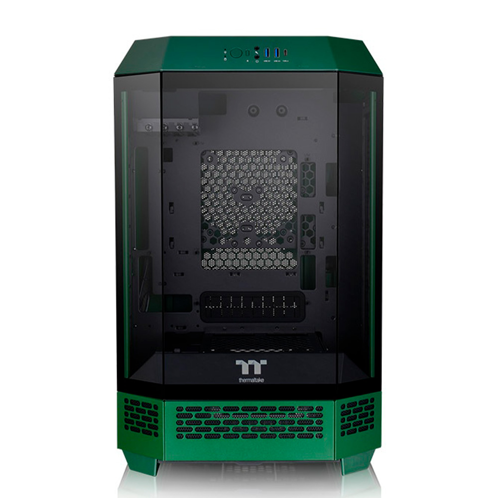 Gabinete Thermaltake The Tower 300 Racing Green Micro Tower - CA-1Y4-00SCWN-00