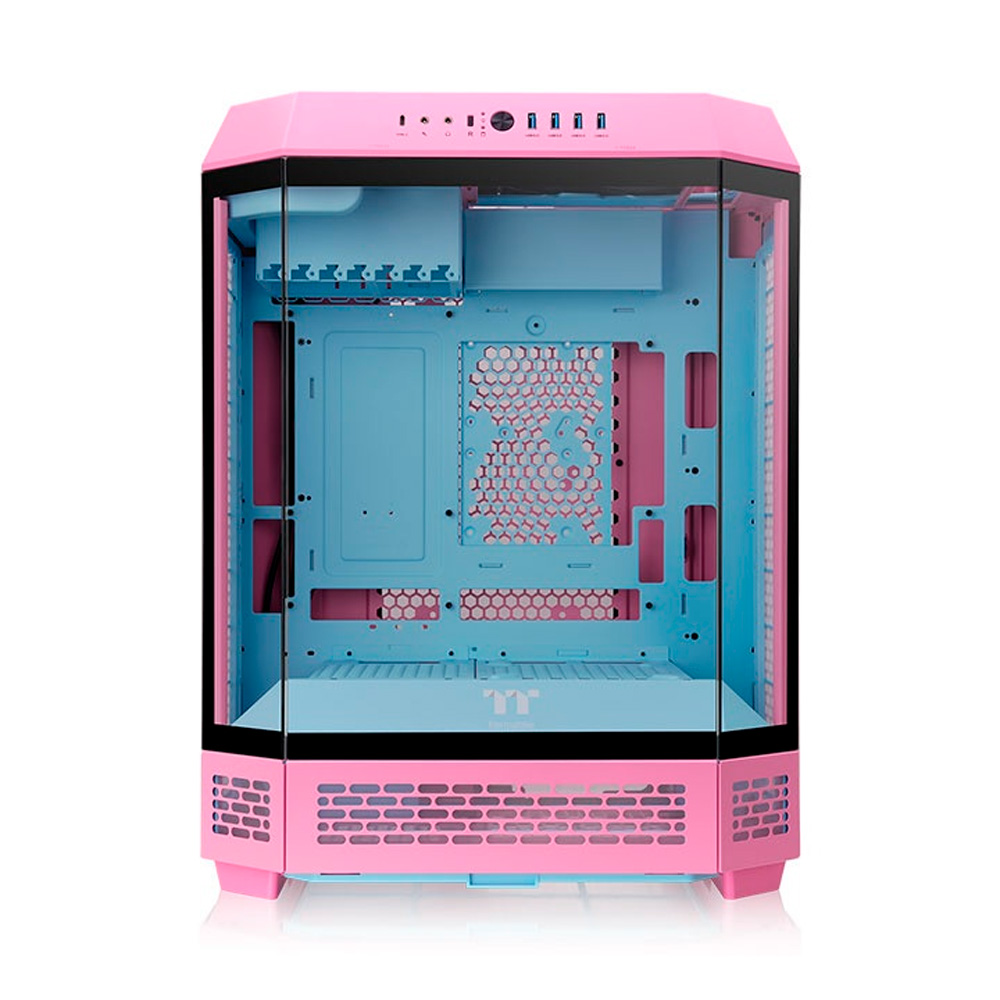 GABINETE TT THE TOWER 600 MID TOWER BUBBLE PINK 3*TEMPGLASS/2*CT140 CA-1Z1-00MAWN-00