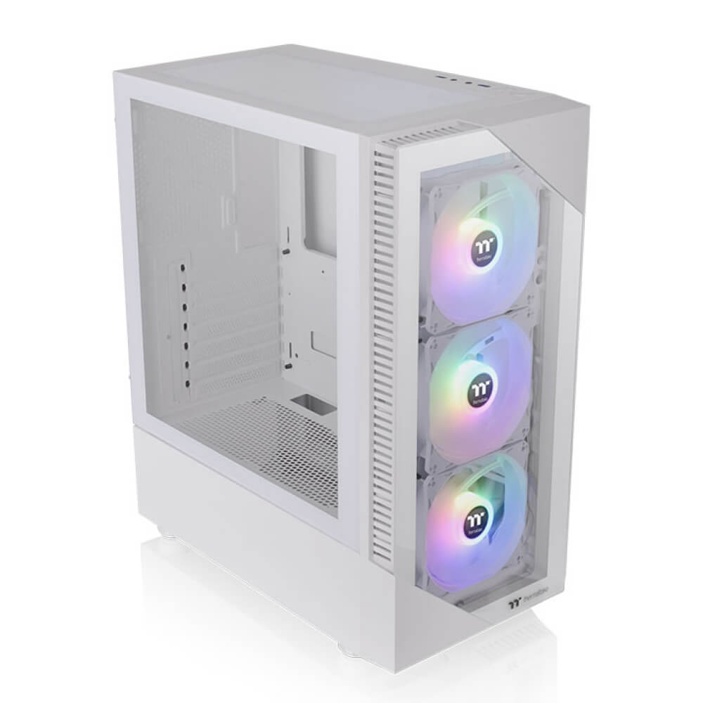 Gabinete Thermaltake View 200 TG ARGB Snow Mid Tower - CA-1X3-00M6WN-00