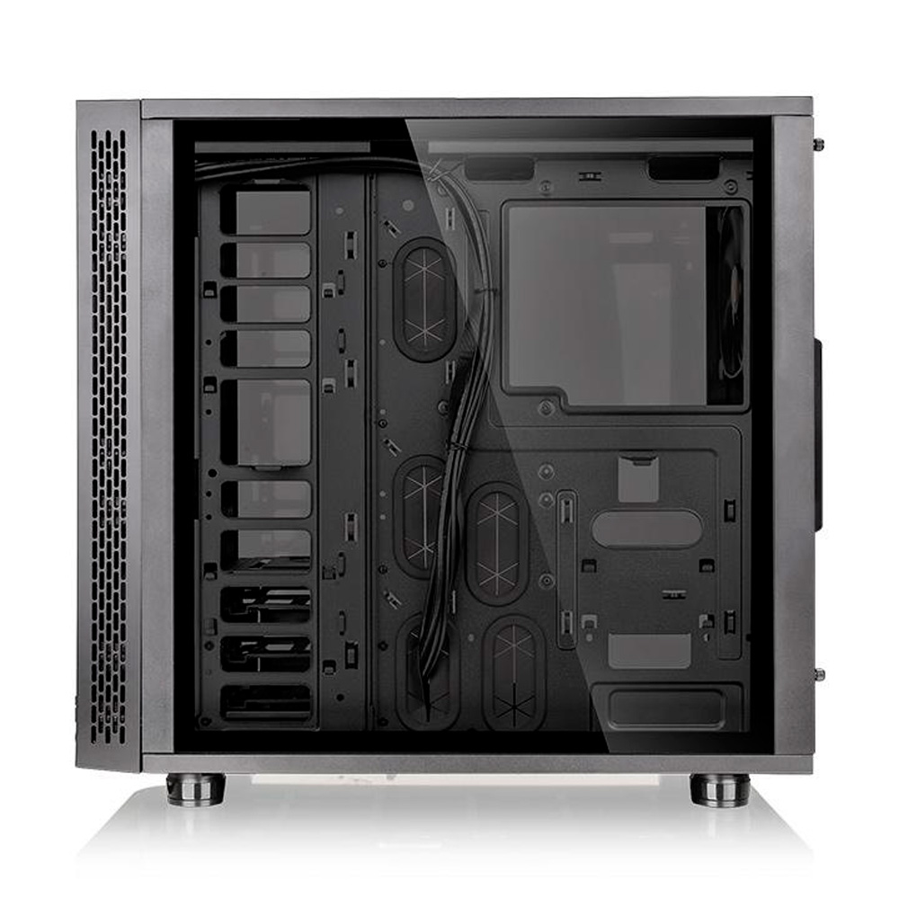 GABINETE TT VIEW 31 TG RGB MID TOWER BLACK 2*TEMPGLASS CA-1H8-00M1WN-01