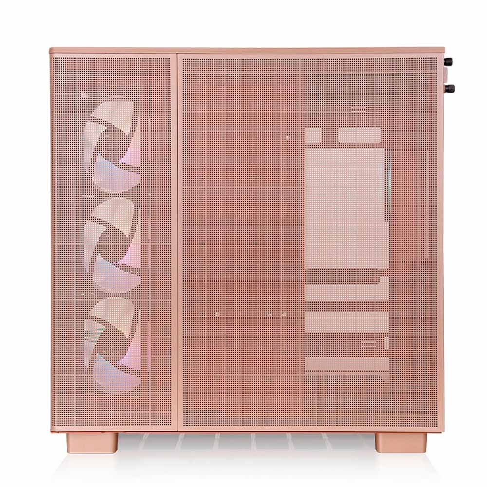 GABINETE TT VIEW 380 XL TG ARGB MID TOWER GRAVEL SAND 2*TEMPGLASS/4*120MM ARGB CA-11E-00MGWN-00