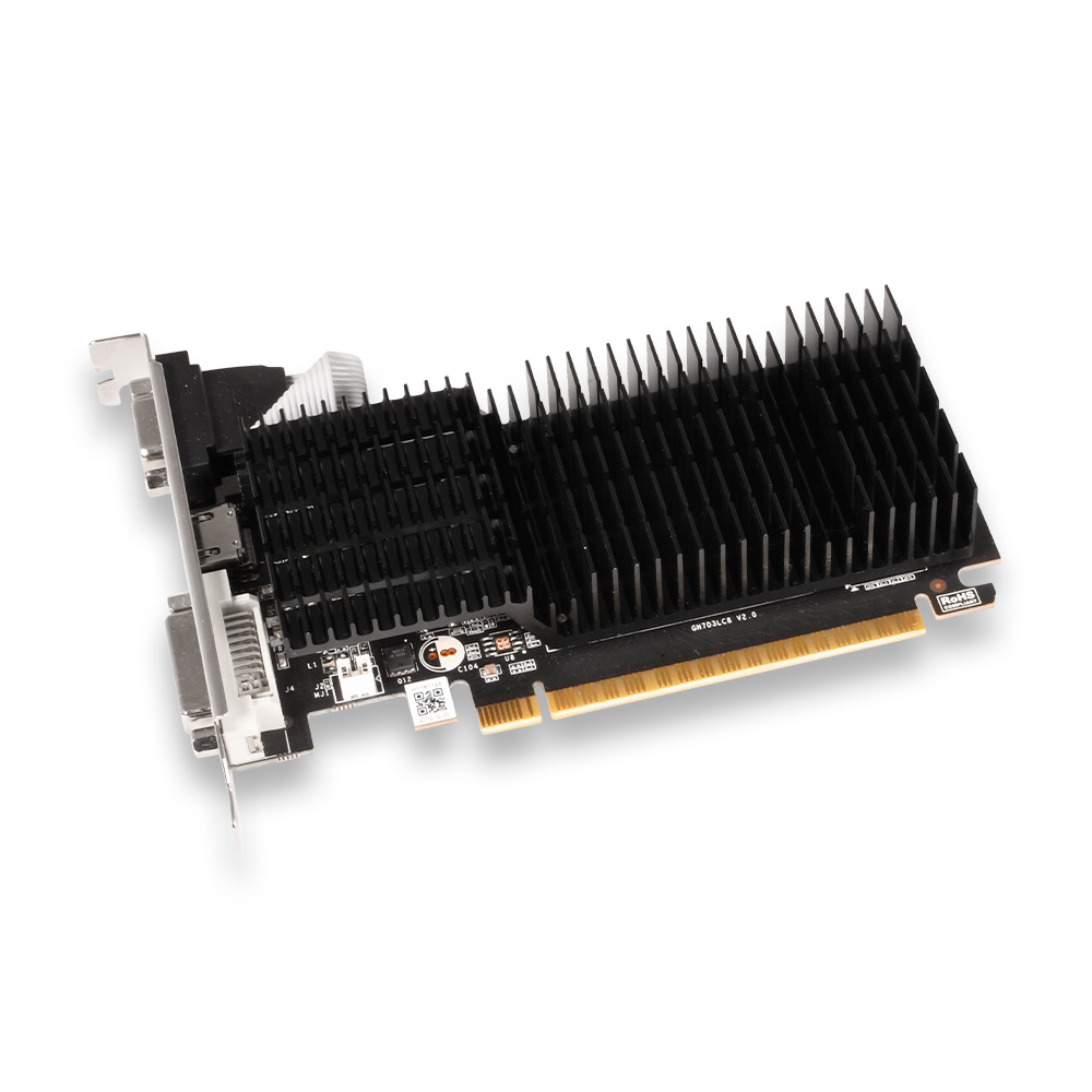Placa de video Galax GeForce GT 710 2GB DDR3 64BITS - 71GPF4HI00GX