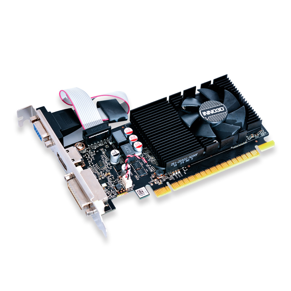 Placa de video INNO3D GT730 LP 4GB SDDR3 64BITS - N73P-BSDV-M3BX