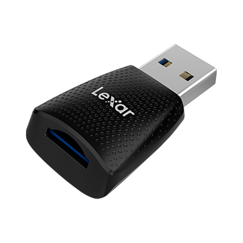 LEITOR DE CARTAO DE MEMORIA LEXAR MICROSD USB 3.2 GEN 1-LRW330U-BNBNU  ATE 170 MB/s