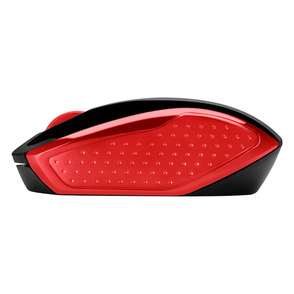 MOUSE SEM FIO VERMELHO HP 200