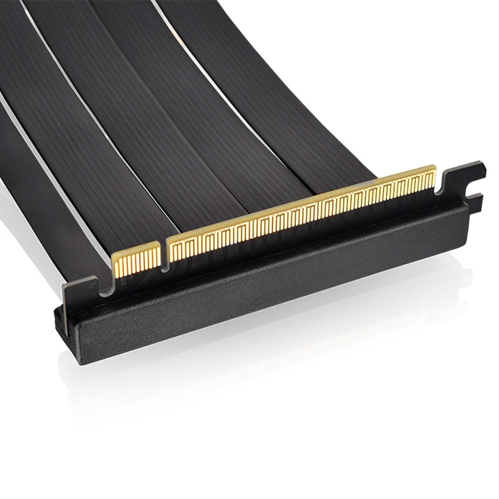 PCI-E 4.0 DUAL 90 DEGREE RISER CABLE TT 130MM AC-071-CO1OTN-C1