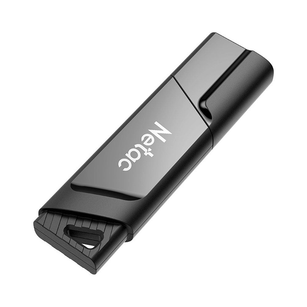PENDRIVE 64GB U336 EM PLASTICO PRETO USB 3.0 NETAC NT03U336S-064G-30BK