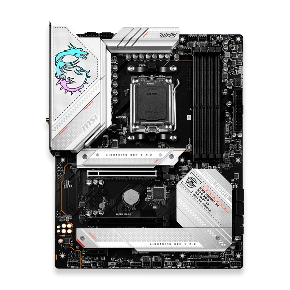 Placa Mae Msi MPG B650 EDGE WIFI AMD AM5 - 911-7E10-002