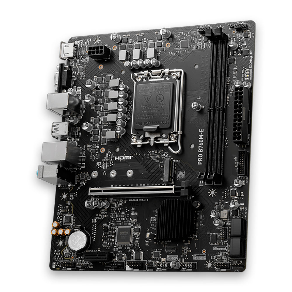 Placa Mae MSI PRO B760M-E DDR5 INTEL LGA 1700 - 911-7D48-048