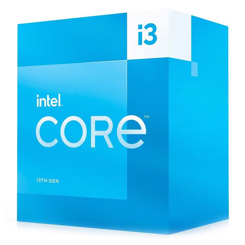 PROCESSADOR INTEL CORE I3-13100 3.40GHZ 12MB DDR4/5 FCLGA1700 BX8071513100-99C6TX