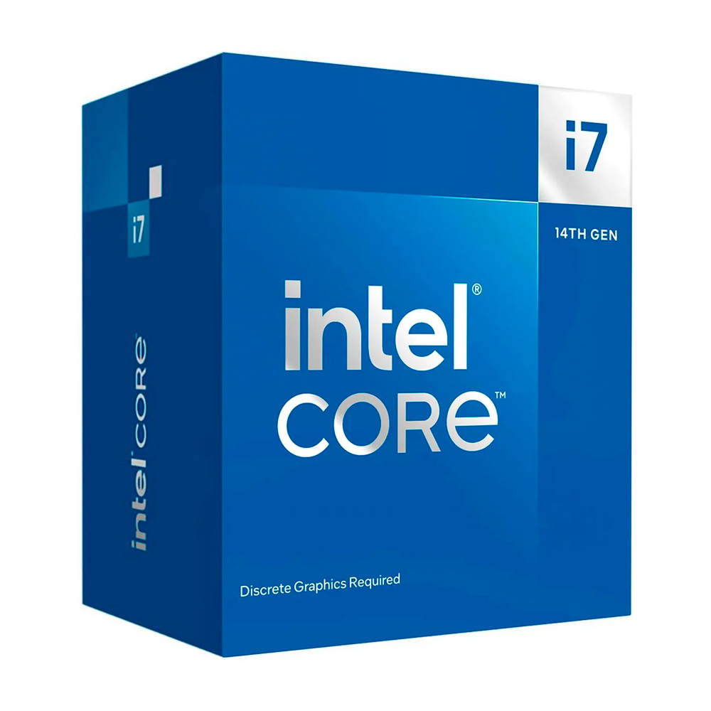 PROCESSADOR INTEL CORE I7-14700F 2.10GHZ 33MB DDR4/5 LGA1700 BX8071514700F-99CG5T