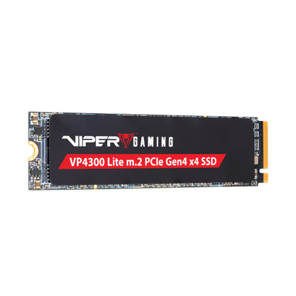 SSD 01TB M.2 2280 PCIE4X4 NVME 2.0 VIPER GAMING VP4300 LITE 7400/6400 MB/S PATRIOT VP4300L1TBM28H