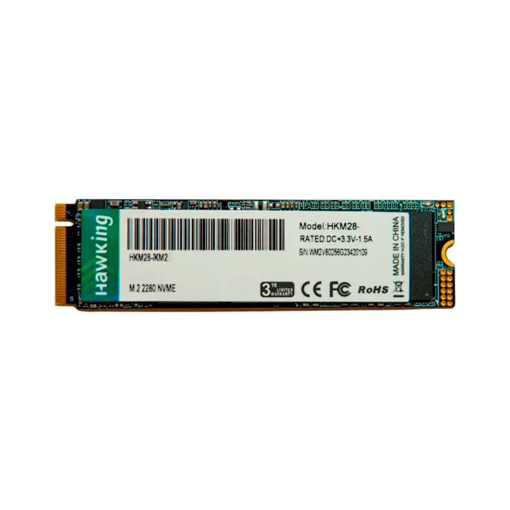 SSD Hawking 4TB M.2 NVME PCIE 3.0 3100/2700MB/s - HSTV-M2N3V4KW