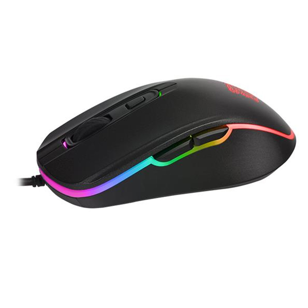 Combo Teclado e Mouse TT eSPORTS Challenger Elite RGB Thermaltake - CM-CEL-WLXXMB-PB