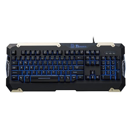 Combo Teclado e Mouse TT eSPORTS Commander Thermaltake - KB-CMC-PLBLPB-01